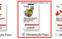 Consulta Saldo Sodexo Alimentação Pass